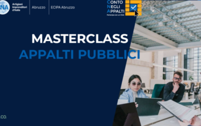 Appalti pubblici, al via la MasterClass di CNA Abruzzo